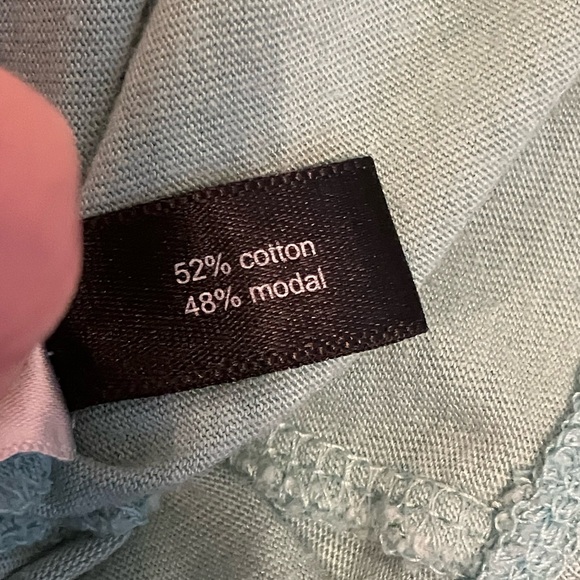 The Limited teal stretchy top - Picture 6 of 8